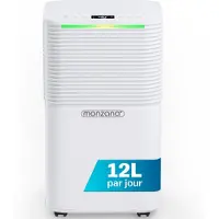 Monzana Luchtontvochtiger - 15-20m² Timer 4 Standen - 12l/dag