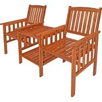 Casaria Tuinbank Acaciahout met Tafel 164x63x91cm