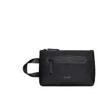 Rains Toilettas Unisex Cosmetic Bag Zip W3 Black