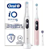Oral-B iO Series 6N Duo Pack Wit + Roze