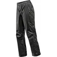 Vaude Men's Fluid Full-zip Pants II S/S, regenbroek, heren, zwart