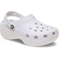 Crocs Sandalen - Classic+ Plateau-Clog W - Grape Ice - - 39/40 - Sandalen