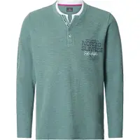 Jan Vanderstorm +FIT Collectie longsleeve AKKA groen male | Maat: 2XL