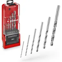 Einhell Borenset - 6-delig - HSS-G Silver - Drill-Case