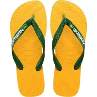Havaianas Strand-/badschoen 'BRASIL' curry / spar / wit