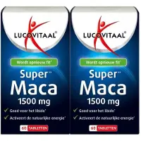 Lucovitaal 2x Maca Super 1500mg 60 Tabletten