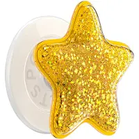 PopSockets , Smartphone PopGrip Premium MagSafe Glitter Ster Effect, Goud