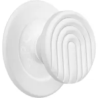 PopSockets PopOut compatibel met MagSafe Kokosnoot Creme rondingen