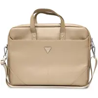 GUESS , 16'' Laptoptas Saffiano Model, Beige
