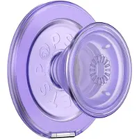 PopSockets , Smartphone PopGrip Kick-Out Premium Zelfklevende Bevestiging Standaard en Selfie, Paars