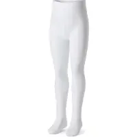 Bellivalini BLV-FI-1008 Kinderen Glad Panty - 40 DEN -Microvezel - Polyamide - Wit - 128/134
