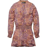 Quapi Meisjes jurk - Kamila - AOP Caramel animal
