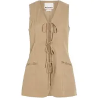 ROUGE EDIT Gilet cappuccino