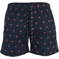 Protest Zwemshorts 'Mascot' navy / watermeloen rood / wit