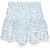 Vero Moda Rok 'VMBliss' lichtblauw / wit