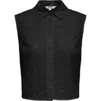ONLY - ONLALITHEA SL SHORT EMB SHIRT WVN Dames Blouse