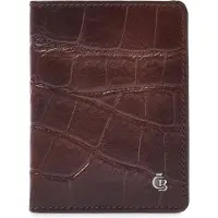 Castelijn & beerens Castelijn en Beerens Creditcard Etui Croco RFID Mocca