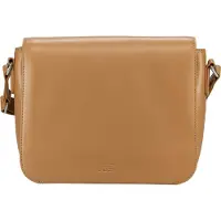 Jost Leren schoudertas Arva Shoulder Bag Toffee bruine