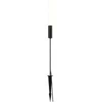 Maytoni LED tuinpadverlichting - tuinlamp Flare, zwart, Aluminium, Modern, LED buitenlamp