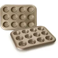 Ibili Golden Class Muffin Mold Zilver