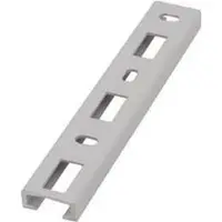 Walraven StarQuick PVC Bevestiging Rail 24x10mm 1m Grijs - 0854325