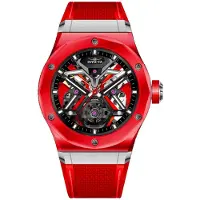 Invicta Celestial 69542 Herenhorloge - Mechanisch Uurwerk - K9 Glas met Zilveren Wijzerplaat - 45 mm