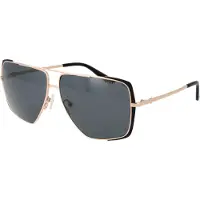 GUESS Roze Gouden Metalen Zonnebril