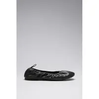 And Other Stories & Other Stories Luna Nappa Ballerina Black Maat: 37 | Ballerina's Outlet | Dames | Zwart