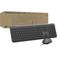 Logitech Bedrade Combo MK620 voor Bedrijven - Grafiet - DEU