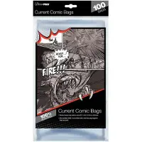Ultra pro Comic Bags - Current Size 100 stuks (DC, IDW, Marvel Formaat)
