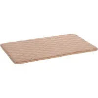 Flamingo Hondenkussen - orthopedisch hondenkussen - benchkussen memory foam - Weimar Beige M - luxe draadkooi kussen van hoge kwaliteit - 85,5cm