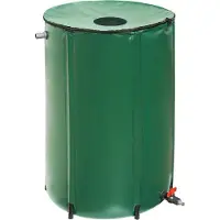 OEM Regenwateropvangtank 250 liter - Waterbesparend - Groen - 60x60x90 cm