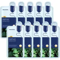 Mediheal - Dermaplus Heartleaf Mask - 10 pcs.