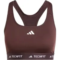 Adidas Sport bh 'TECHFIT Medium-Support' bruin / wit