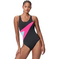 Speedo hyperboom butterfly back 1p wedstrijd badpak dames -
