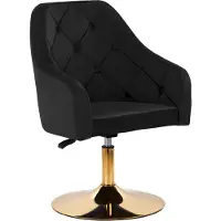 4rico Draaistoel QSBL14G Ergonomische Fluwelen Bekleding Voor Professionele Nagelstudio En Beauty Salons