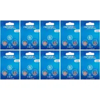 Renata - Knoopcel batterijen - CR1632 - Lithium - 3V - 20 stuks