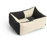 HAY - Hondenmand Zip X-Small - B43 x L52 x H21 cm - Zwart & Wit