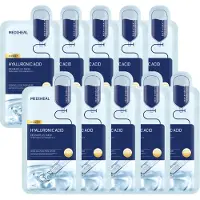 Mediheal - Dermaplus Low Molecular Hyaluronic Acid Mask - 10pcs