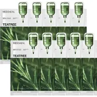 Mediheal - Teatree Essential Mask - Calming Moisture - 10 pcs