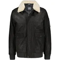 Donders 1860 Donders Jas Leather Jacket 42784 Dark Brown Mannen Maat - M
