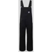 Carhartt WIP Tuinbroek met borstzak en labelpatch