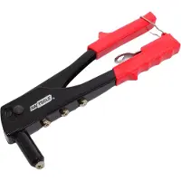 AWTOOLS AW13101 - Handmatige Blindklinknageltang - Aluminiumlegering - Inclusief 4 Koppen