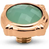 Melano Vivid Vintage Button Steentje Jelly Mint | Rosé