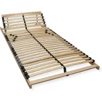 Sleepneo Lattenbodem 70x200 cm - verstelbaar hoofdbord - - bedbodem