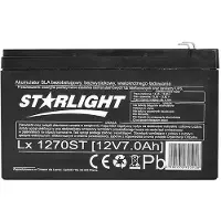 LTC Gel Accu - batterij LX1270 12 V 7 Ah onderhoudsvrij AGB