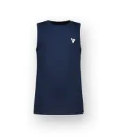 Vingino Oversized T-shirt Basic tanktop Jongen Blauw 164