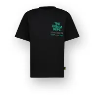Vingino Oversized T-shirt Hens Jongen Zwart 116