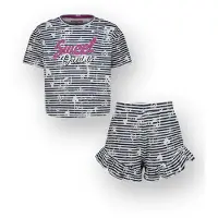Vingino Girls Waranda Pyjama Dark Blue Size: XS | Nightwear Outlet | kids | Blauw