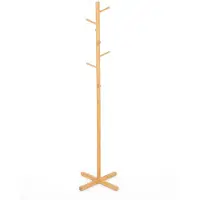 Begryf - Staande kapstok - bamboe - naturel - 35x35x175 cm